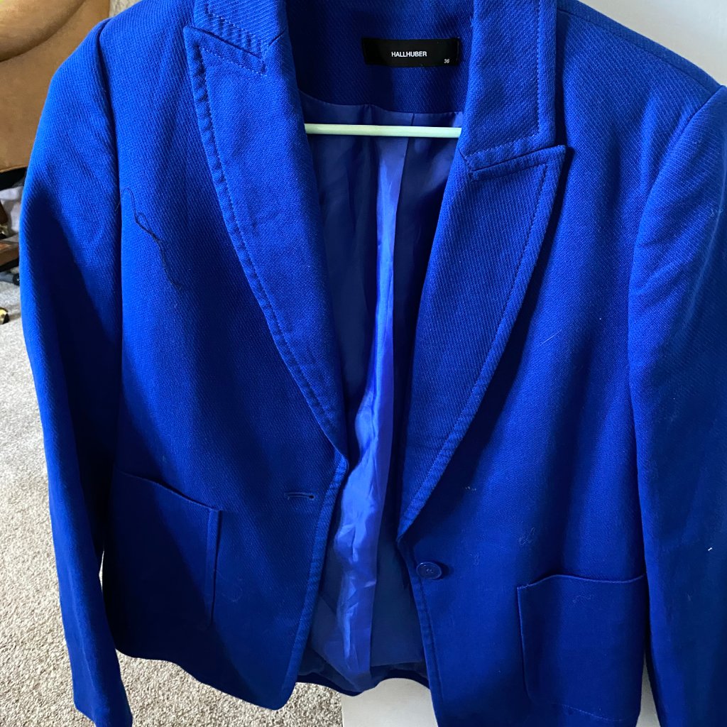 Jacket Blazer Size 36 Brand Hallhuber  Germany